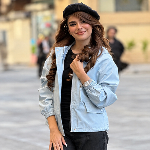 بارانی زیپ کج وارداتی